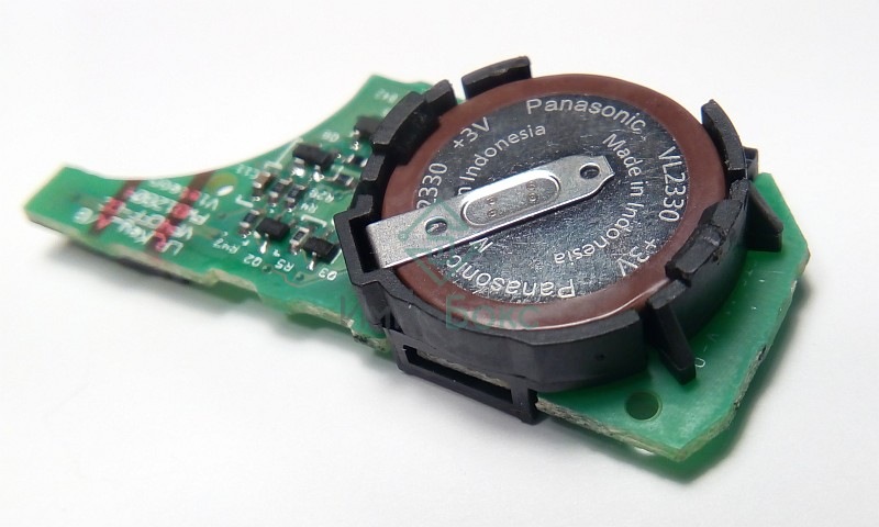 разряжен аккумулятор электронного ключа range rover